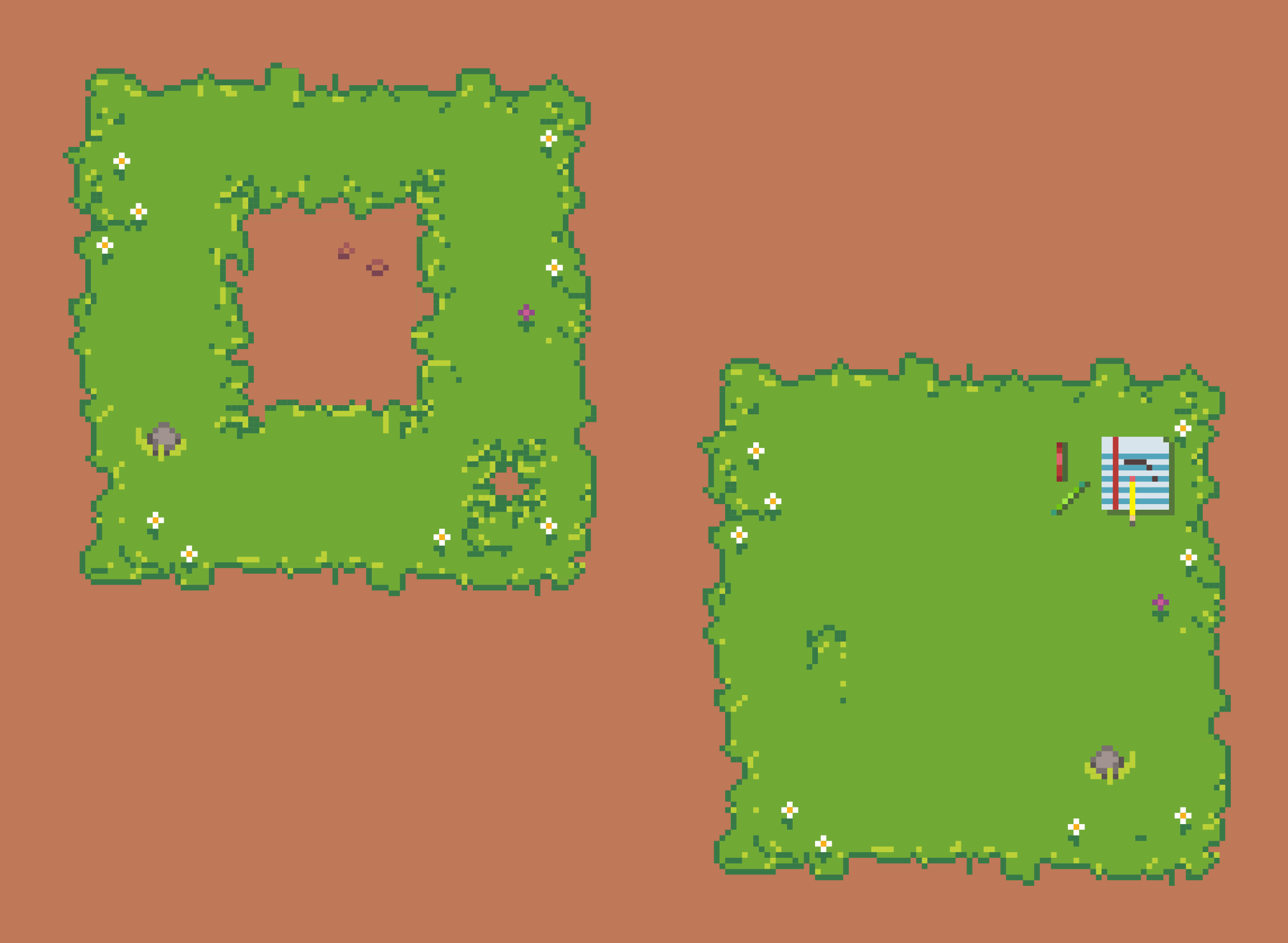 Gather tiles