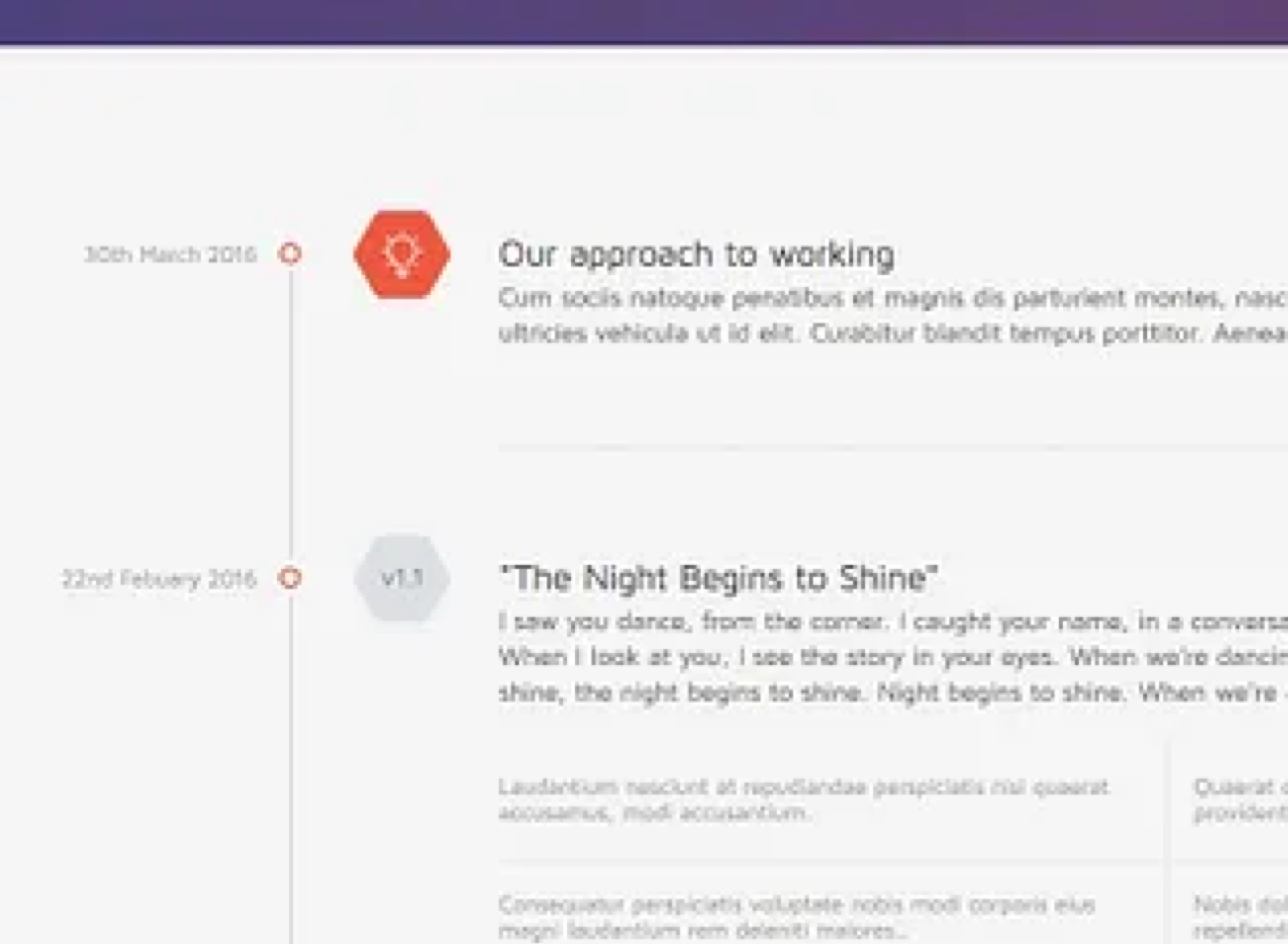 Owley Timeline