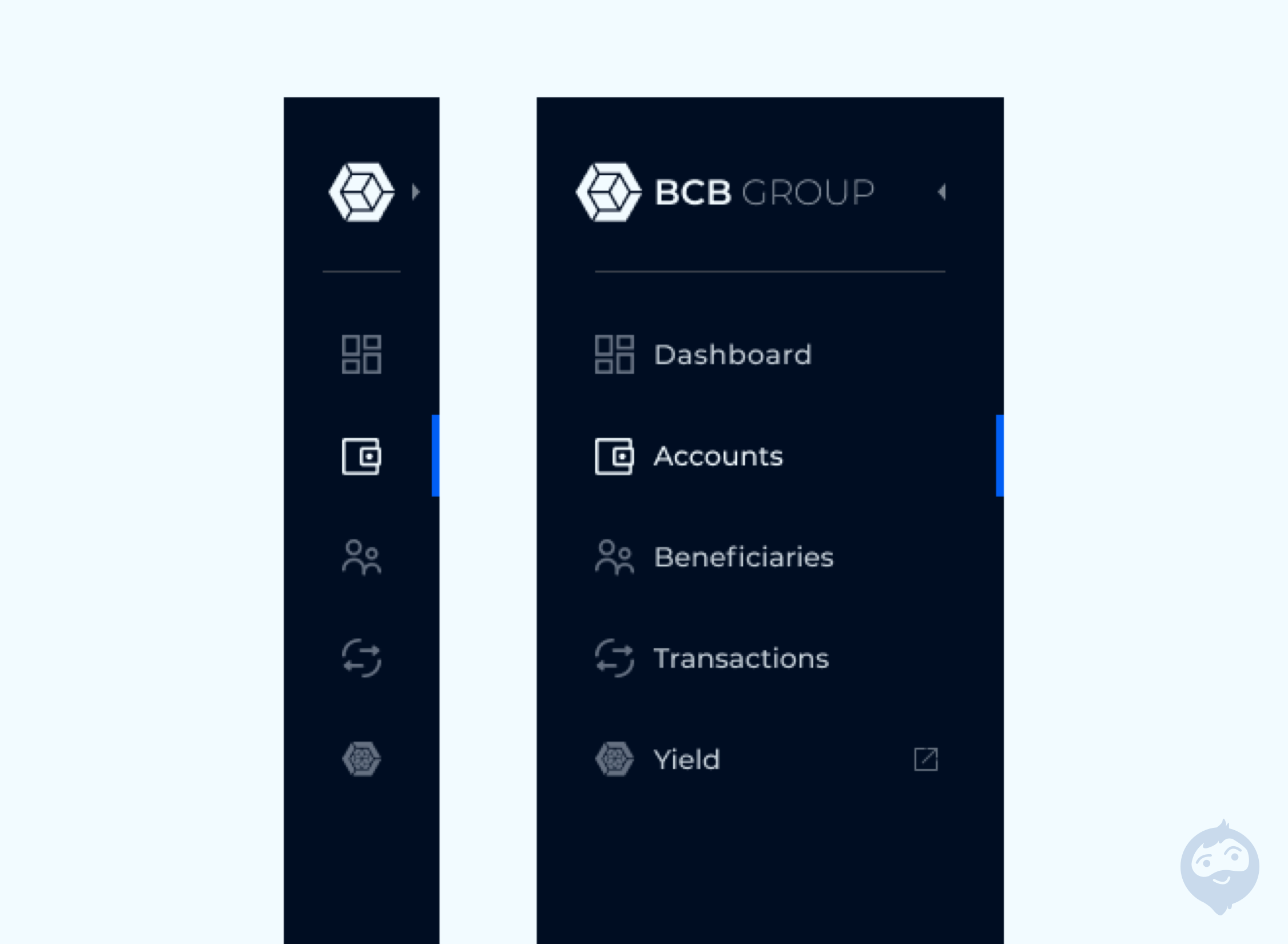 Collapsible aside menu