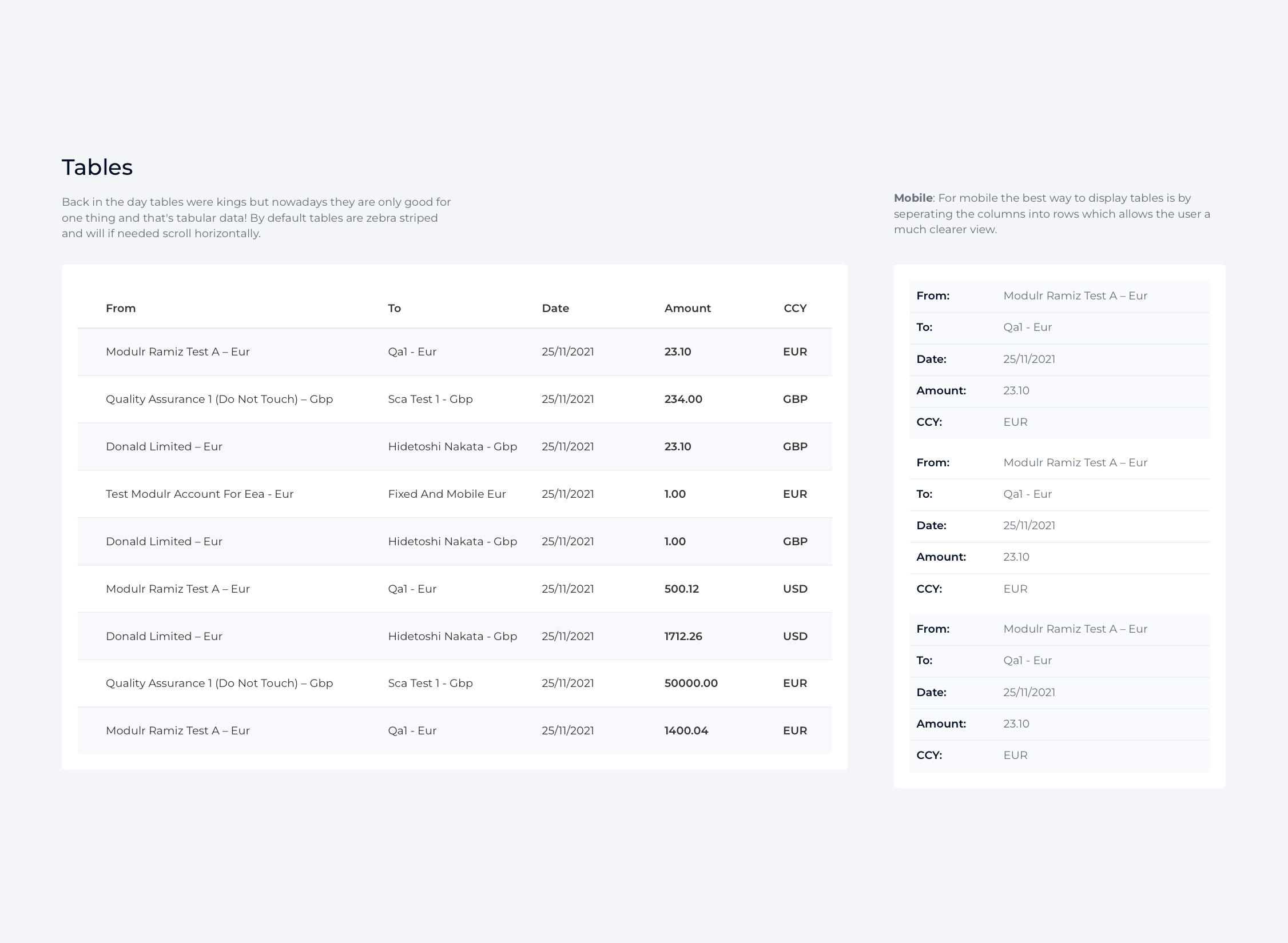 Collapsible aside menu